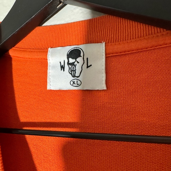 Warren Lotas Just Got Paid T Shirt Texas Orange Black Graphic Print Oversized WL - Picture 4 of 6